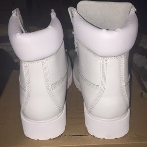 Timberland Shoes - All White Timberlands Timberland Shoes - All White Timberlands
